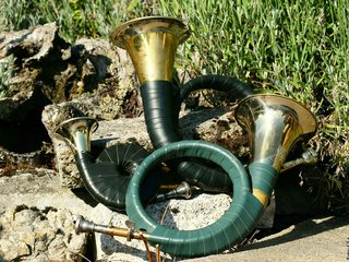 Probe der B-Horn-Bläser