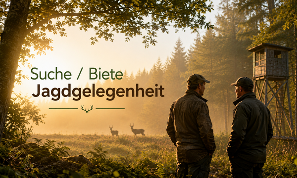 Suche/biete Jagdgelegenheit, KJV KI-generiert